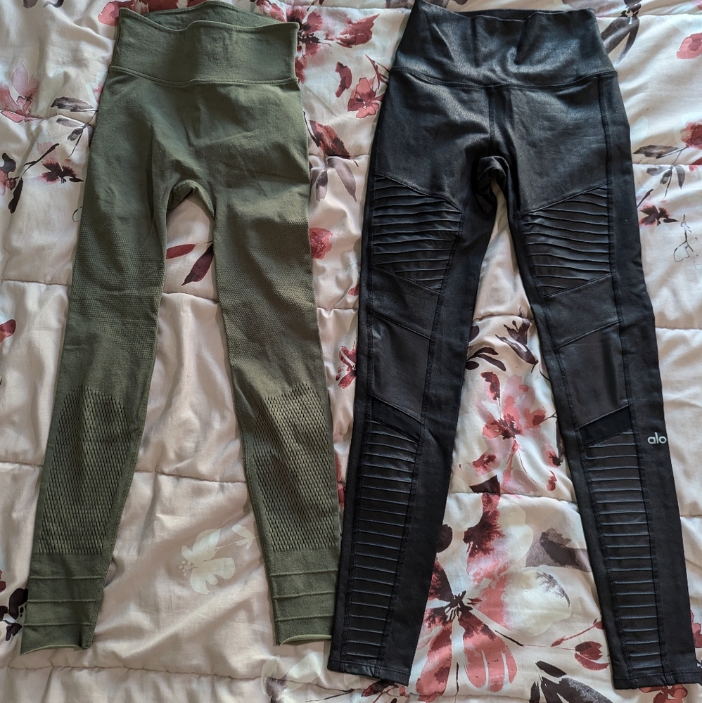 Alo and fp movement yoga pants